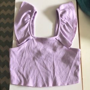 Zara Butterfly Crop Top